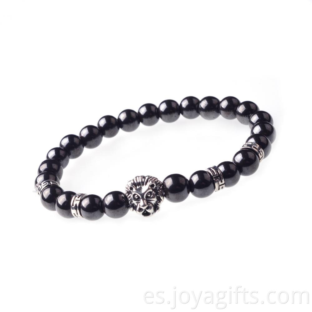 Hematite beads bracelet